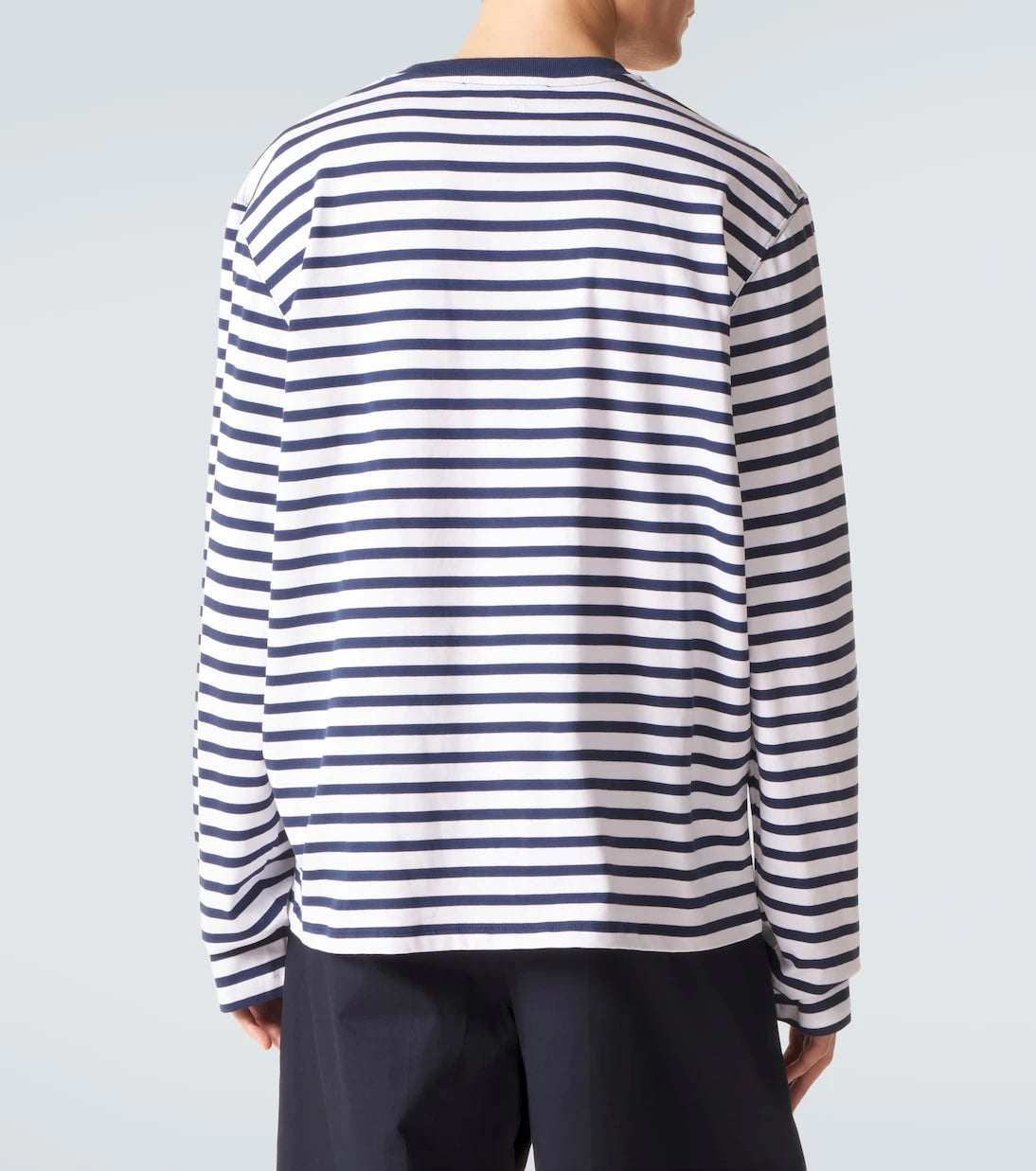 Ami Paris - Striped cotton jersey T-shirt