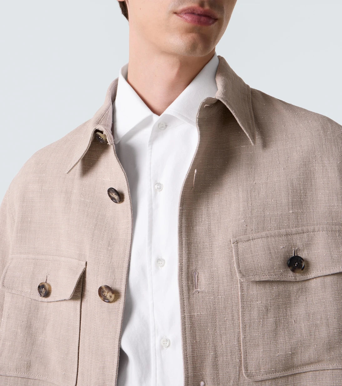 Loro Piana - قميص أندريه قطني