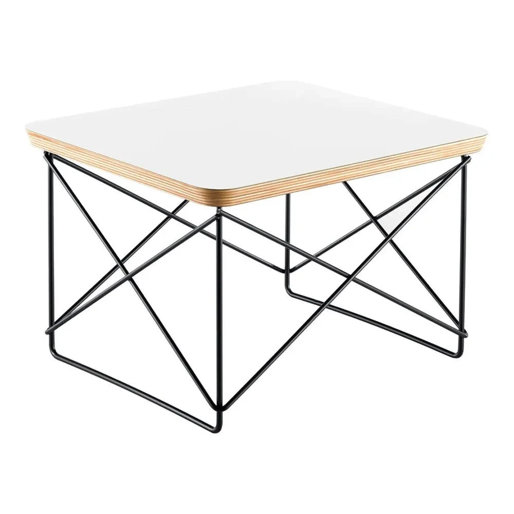 Vitra - Occasional Table LTR Charles & Ray Eames, 1950 | White