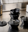 Set of 4 Cast Iron Gourmand Mini Cocottes (11cm)