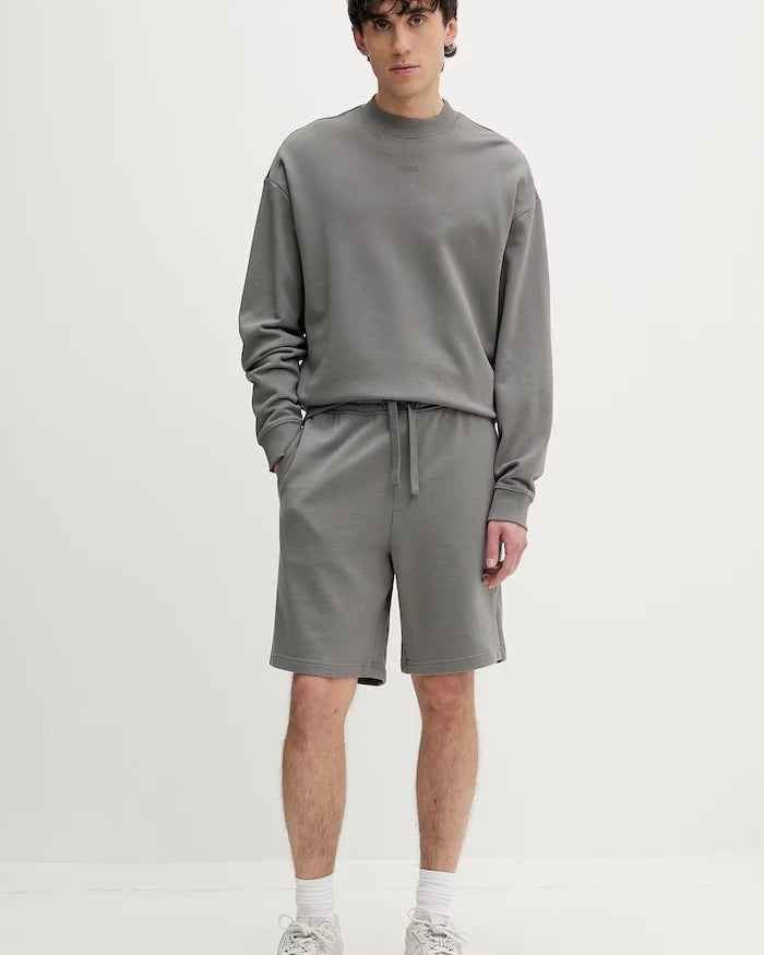 HUGO erkek pamuklu sweatshirt Dapocrew