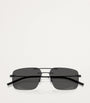 Moncler Black Steel Doppler ME4003 Sunglasses