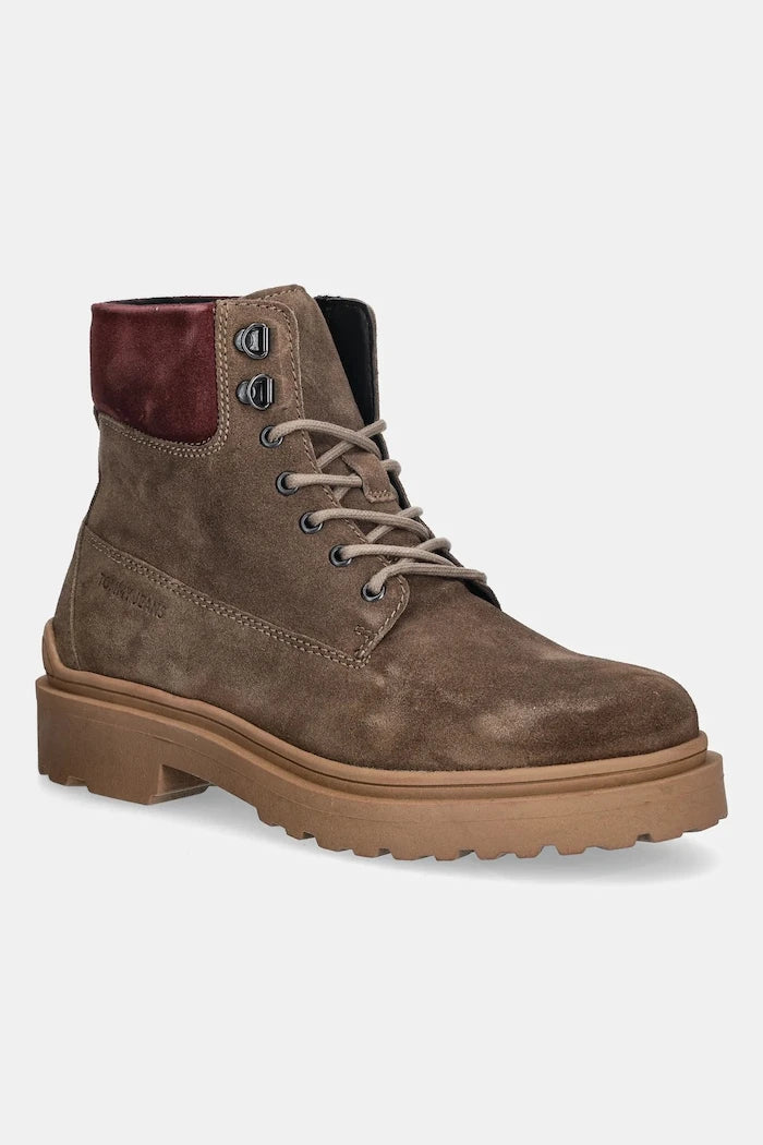 Tommy Jeans TJM LACE UP BOOT SUEDE Deri Bot