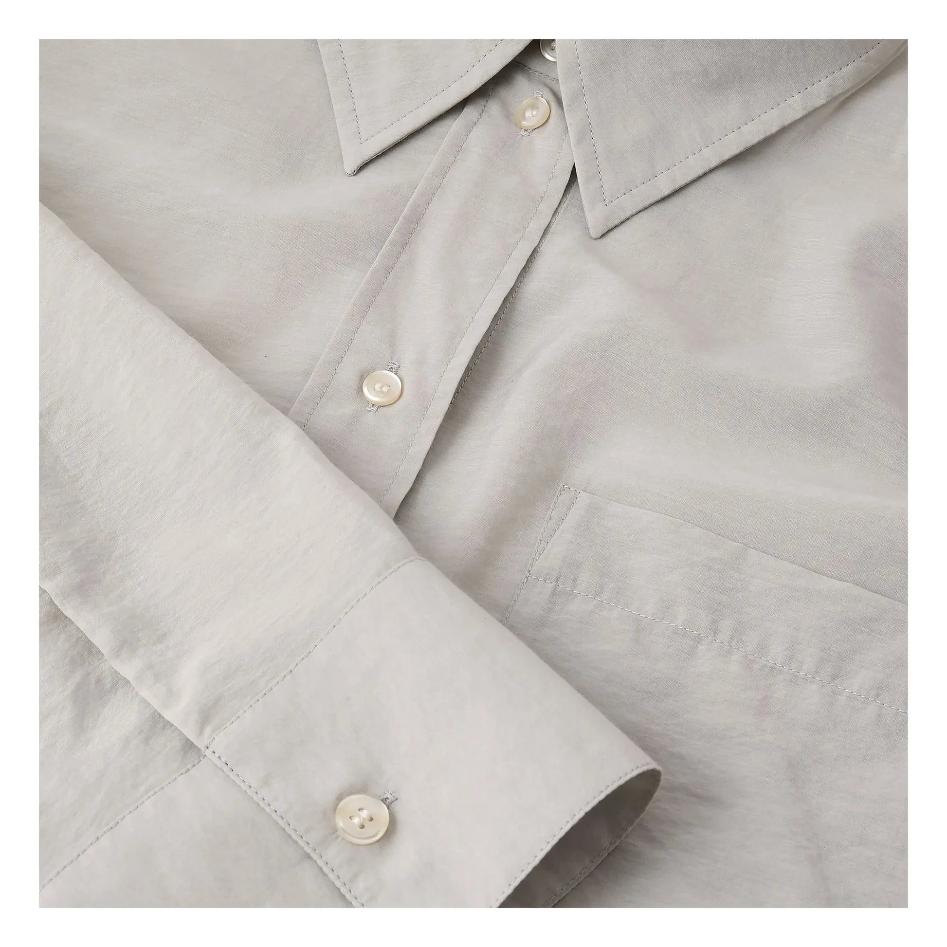 Soeur - Francesca Cotton shirt | Light grey