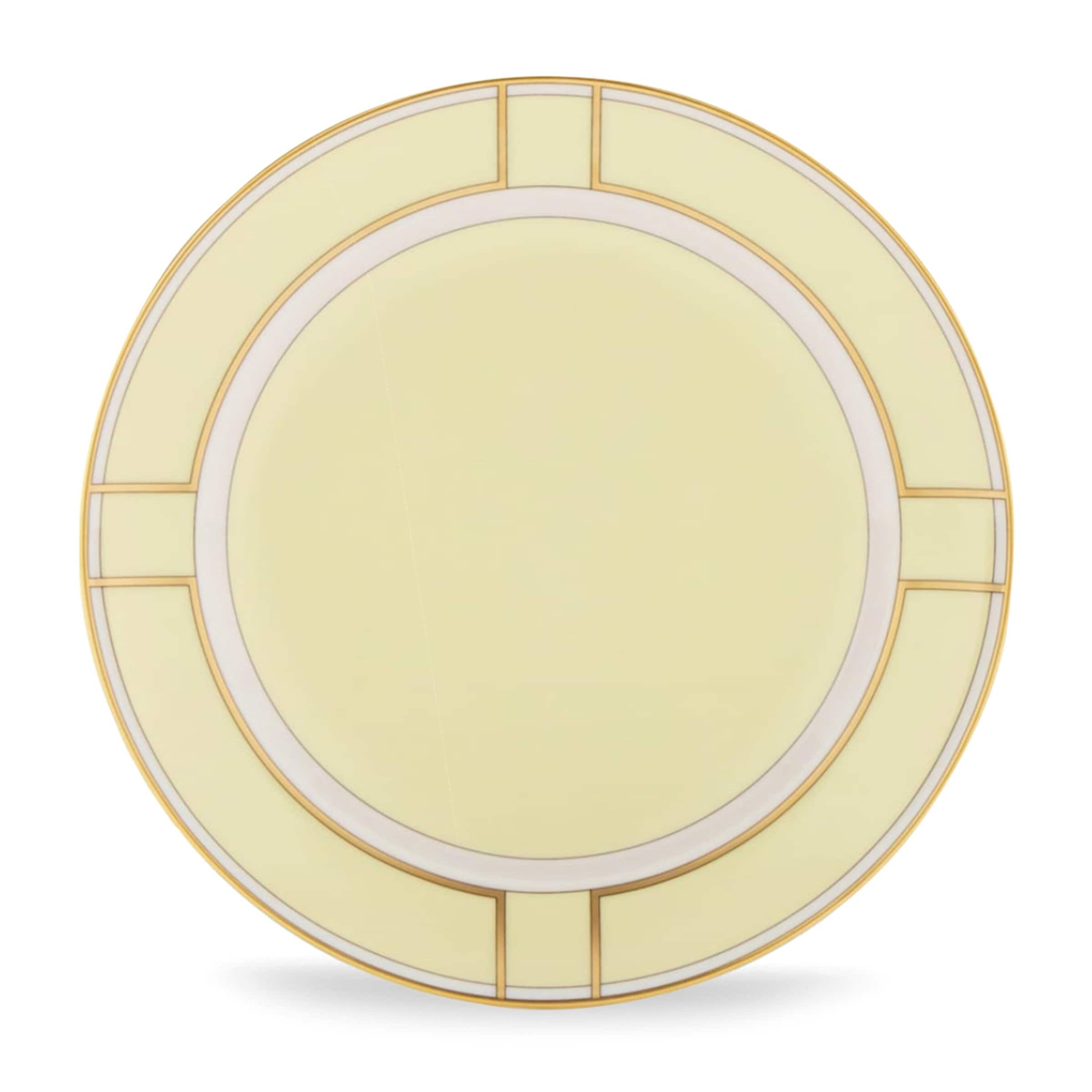 GINORI 1735 Porcelain Colonna Diva Giallo Dessert Plate (20cm)