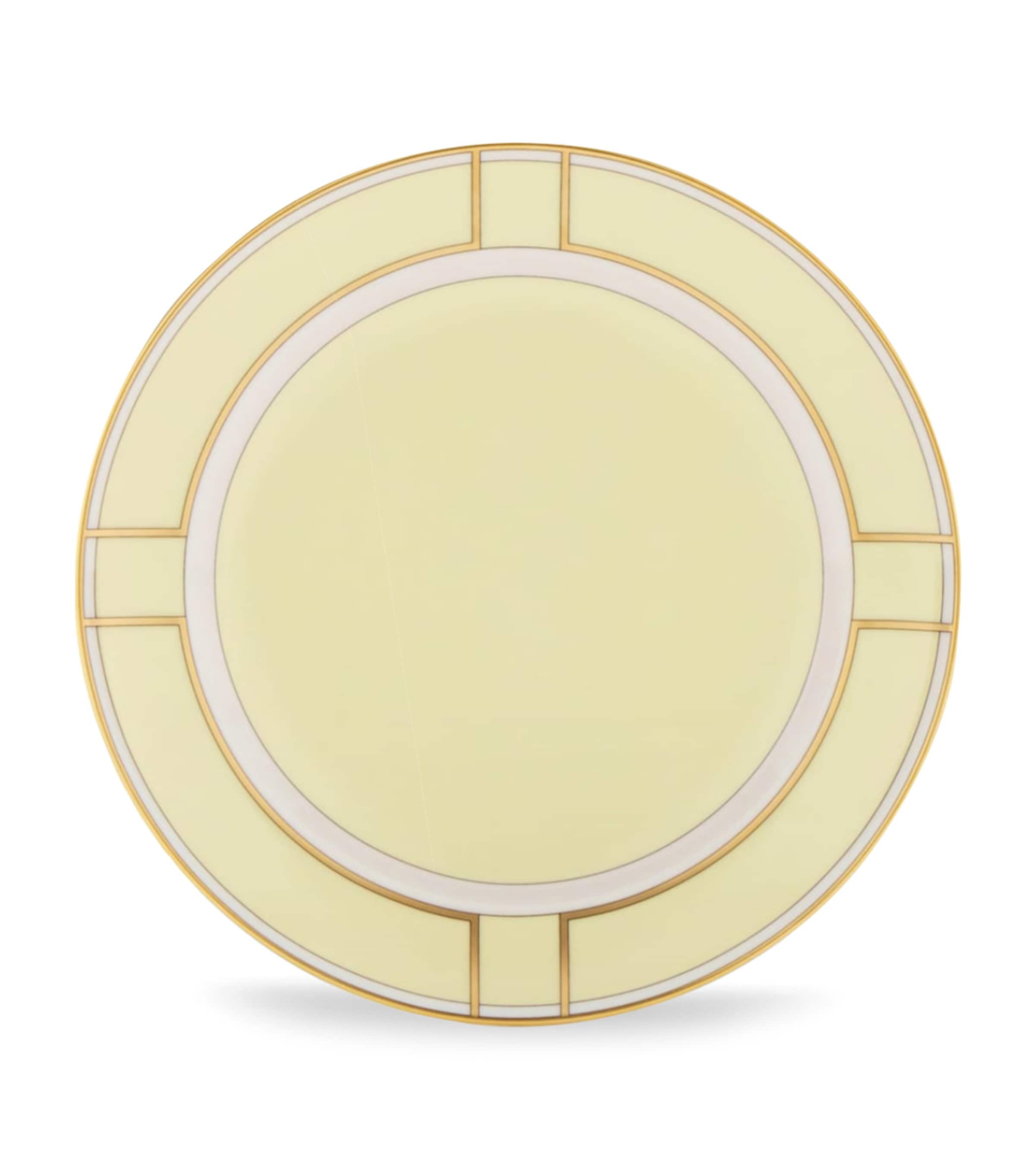 GINORI 1735 Porcelain Colonna Diva Giallo Dessert Plate (20cm)
