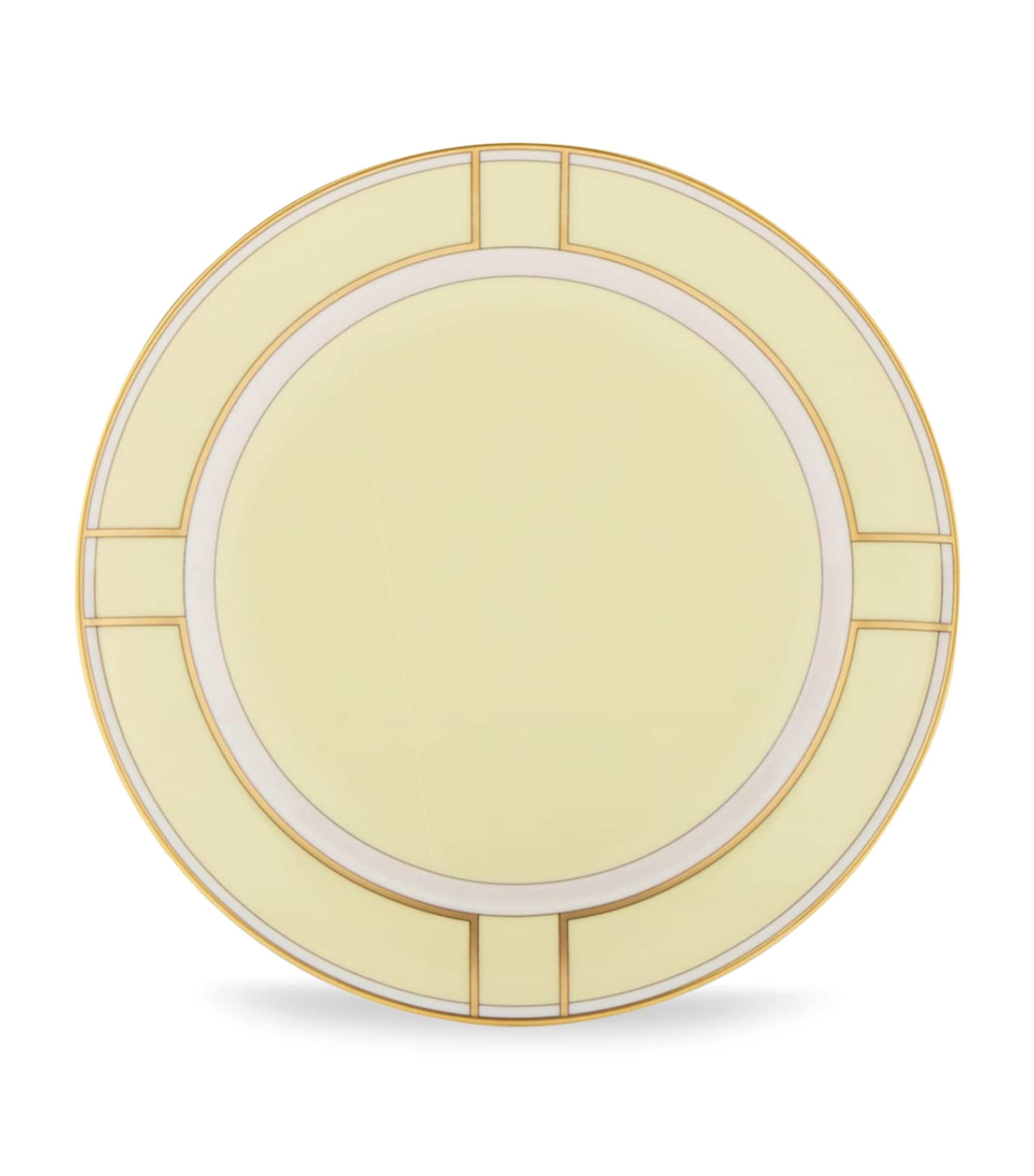 GINORI 1735 Porcelain Colonna Diva Giallo Dessert Plate (20cm)