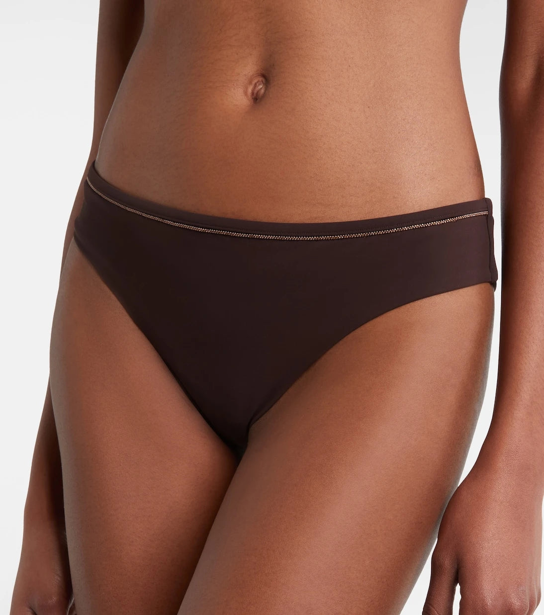 Brunello Cucinelli - Embellished bikini bottoms