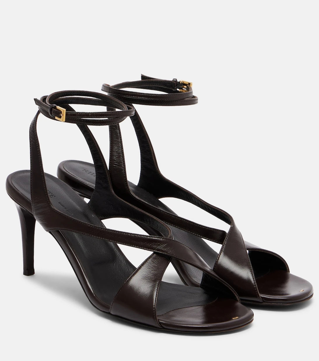 Khaite - Liria 75 leather sandals