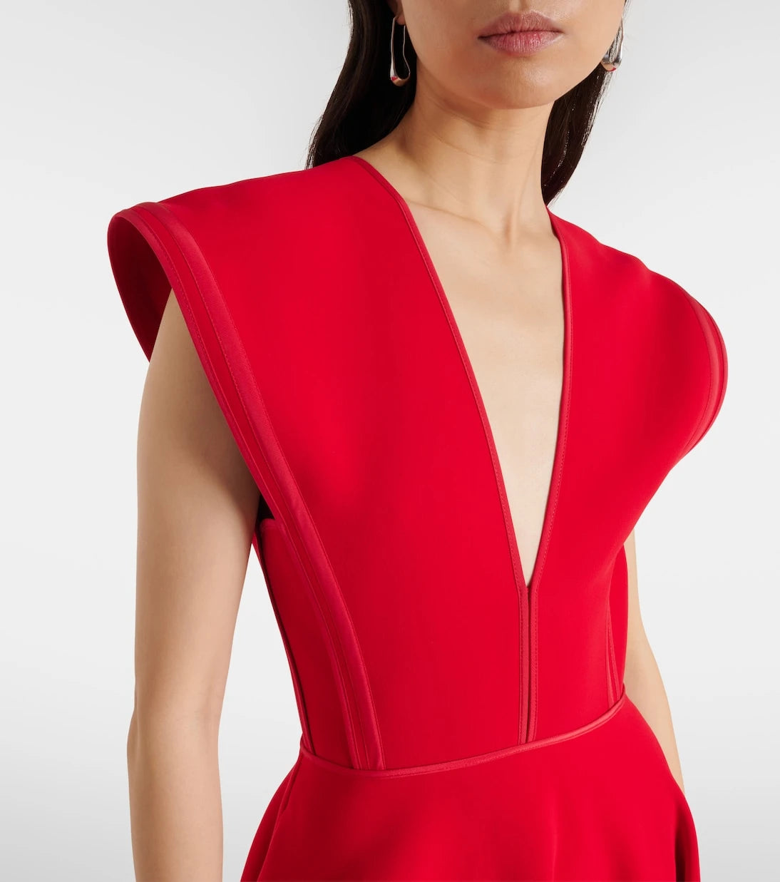 Maticevski - Empath draped midi dress