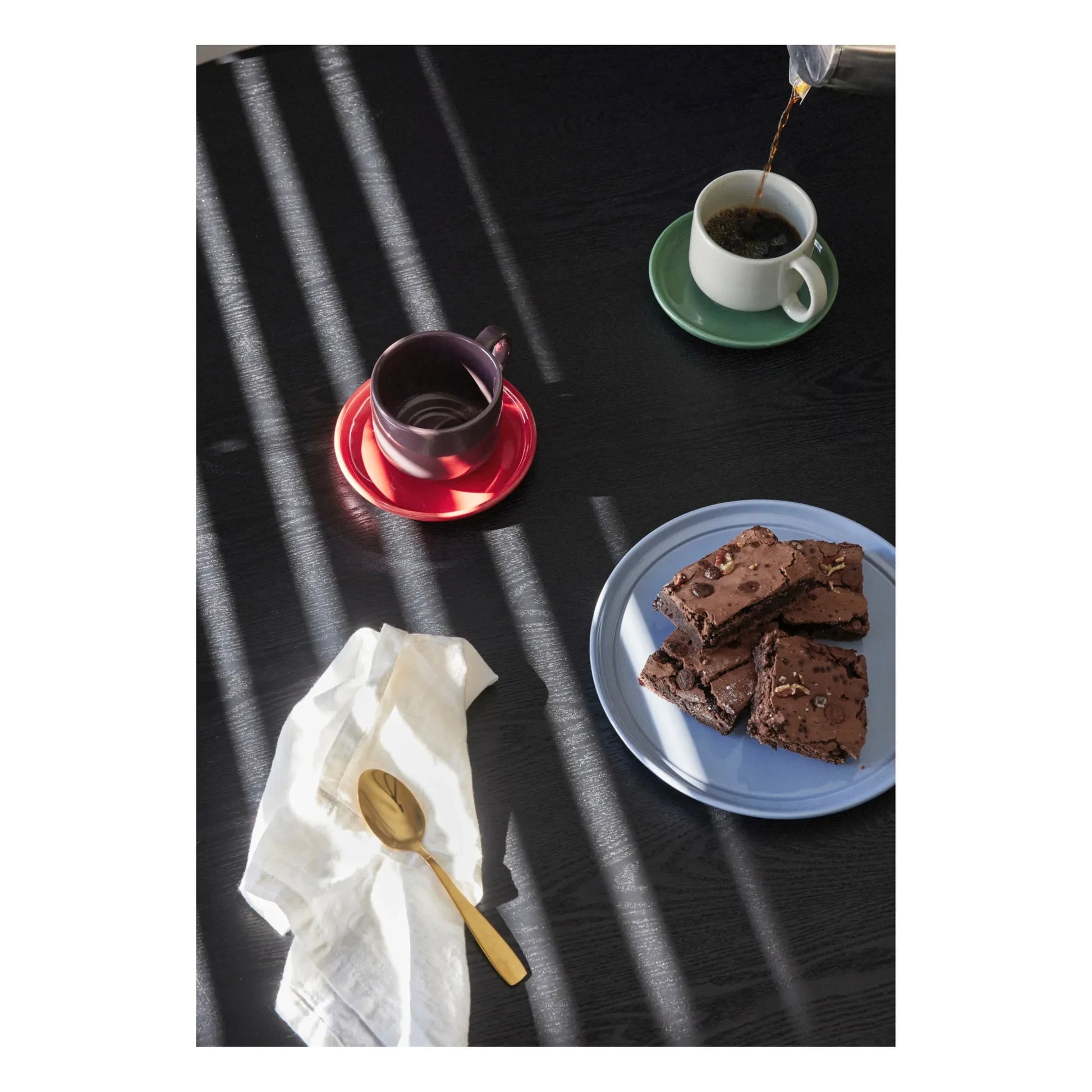 Hübsch - Amare cup and saucer | Sand