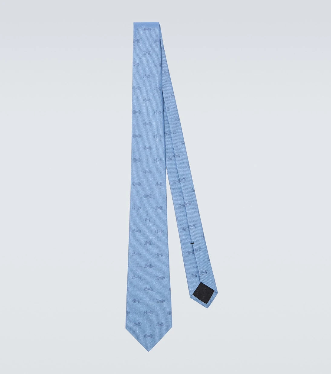 Gucci - Horsebit silk jacquard tie