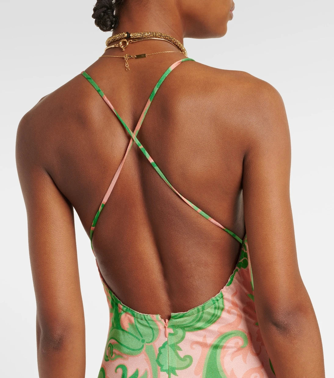 Etro - Halterneck maxi dress