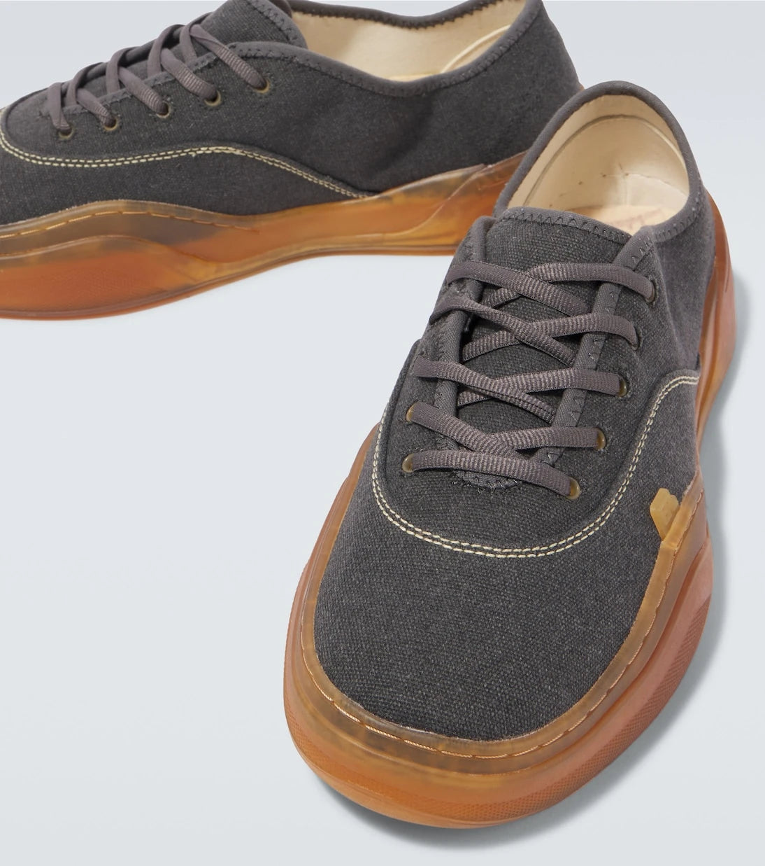 ERL - Canvas low-top sneakers