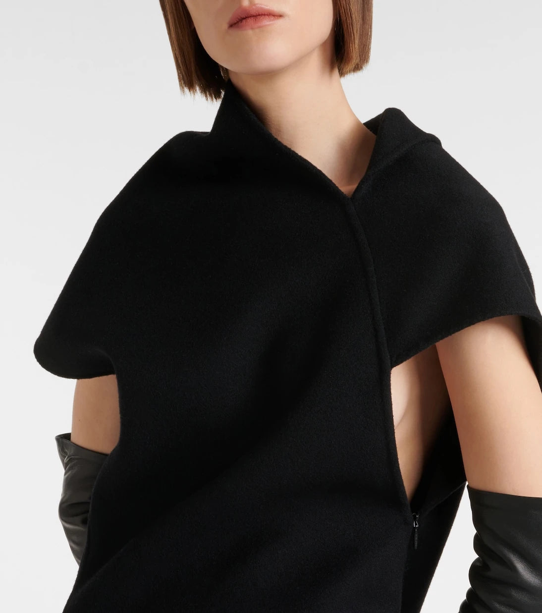 The Row - Kamil paneled cashmere gown