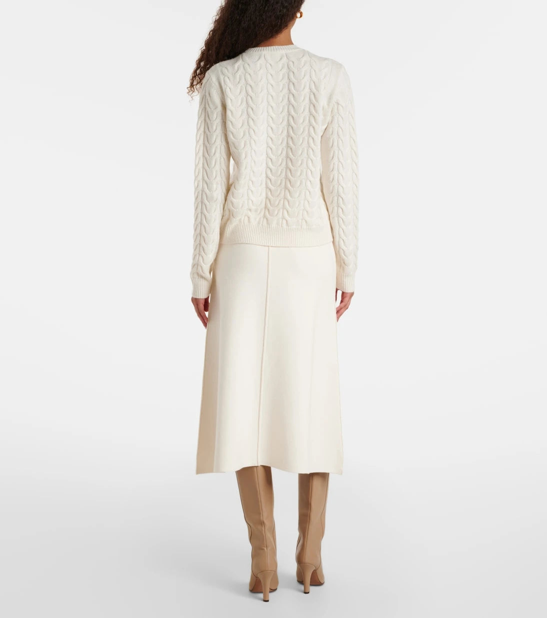 Max Mara - Aramis cable-knit cashmere sweater