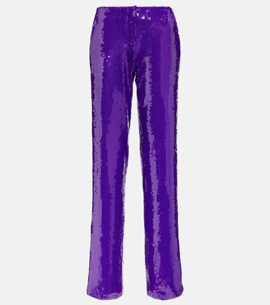 LaQuan Smith - Sequined wide-leg pants