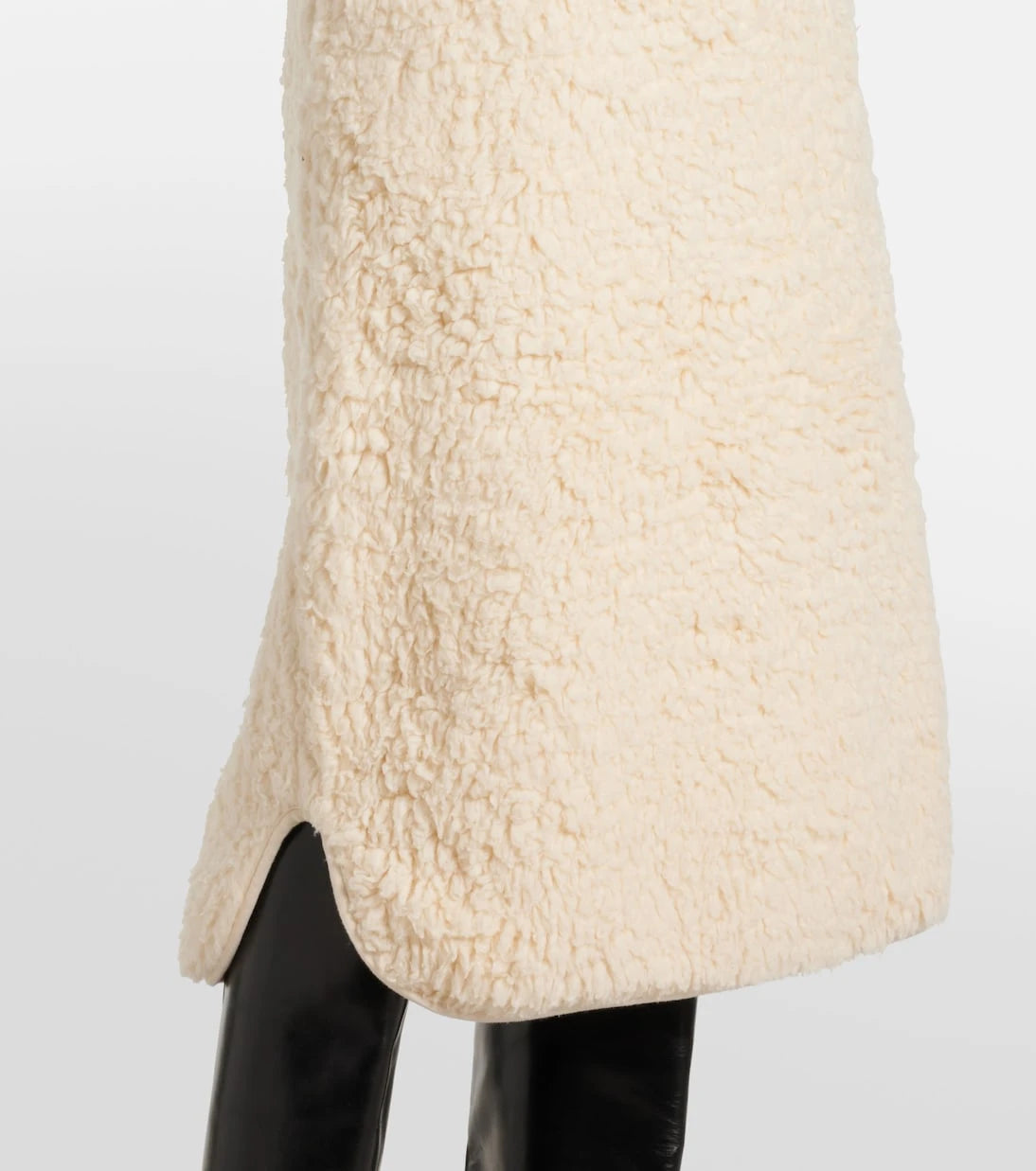 Jil Sander - Cotton fleece midi skirt