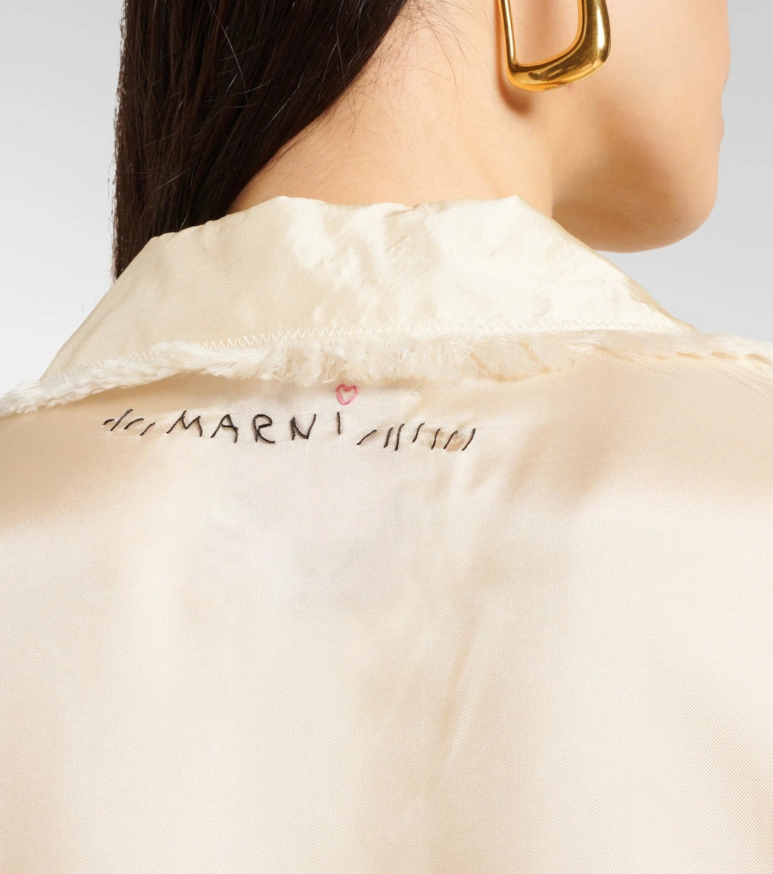 Marni - Printed satin shirt