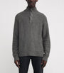 PAIGE Grey Merino Wool-Blend Kotoni Sweater