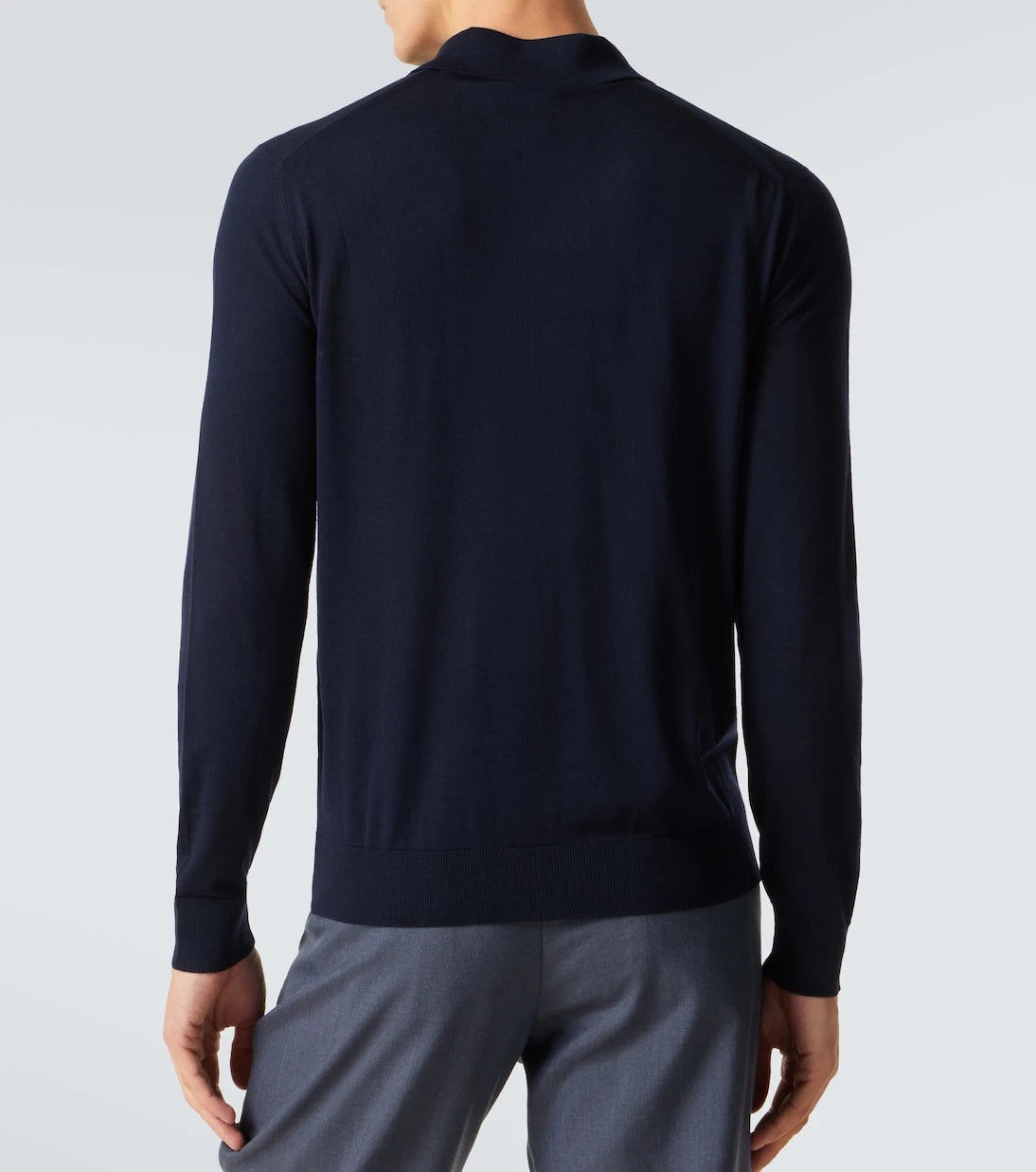 Prada - Virgin wool polo sweater