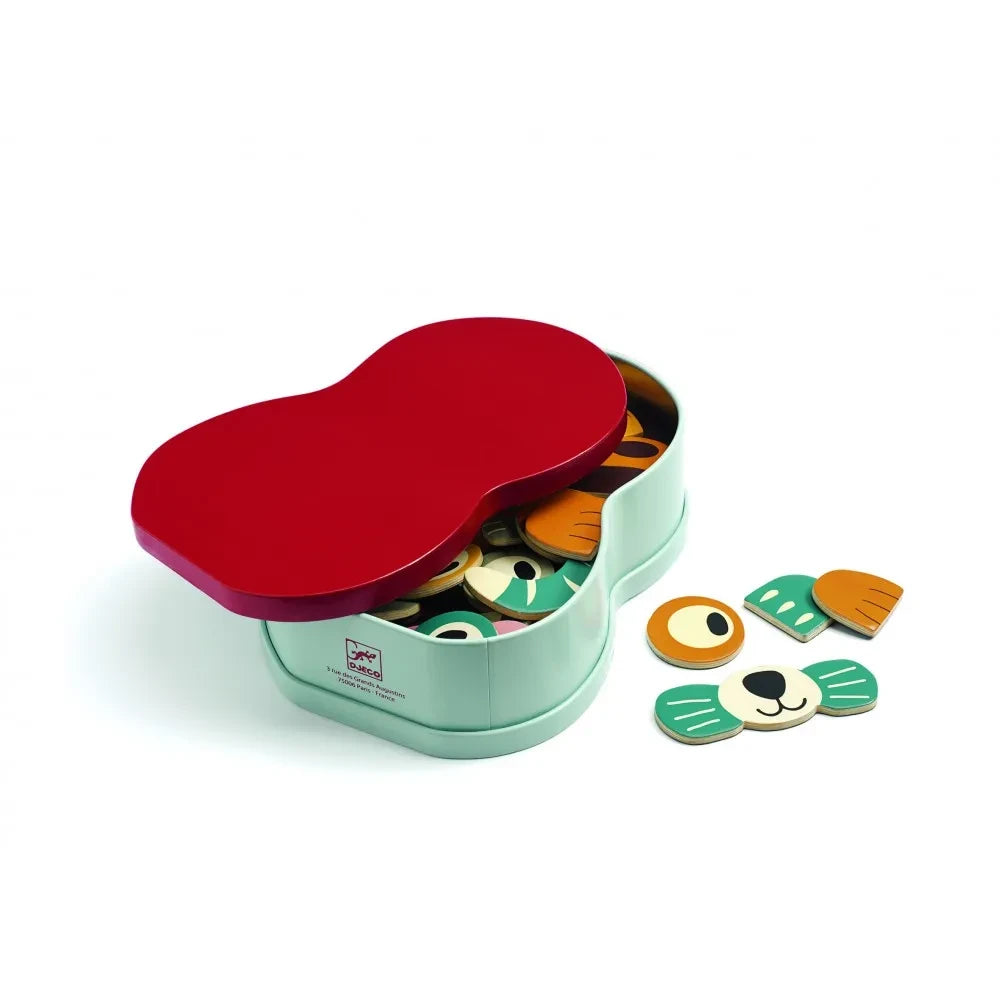 Djeco - Animo Wooden Magnet Game