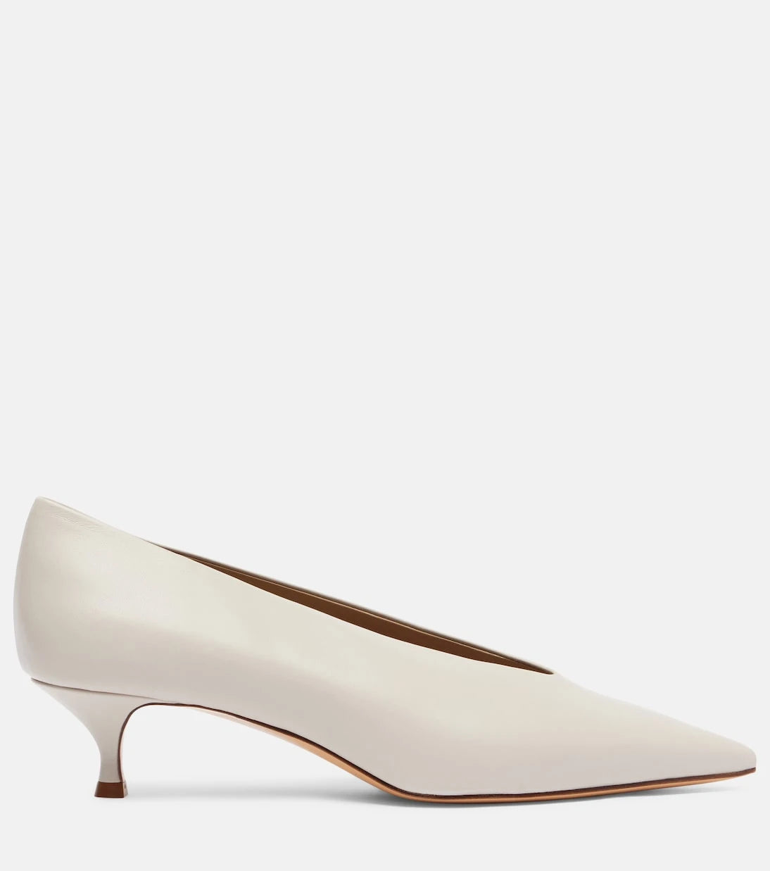 Le Monde Béryl - Babouche leather pumps