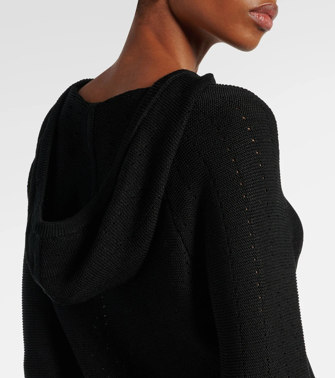 Etro - Hooded silk-blend sweater