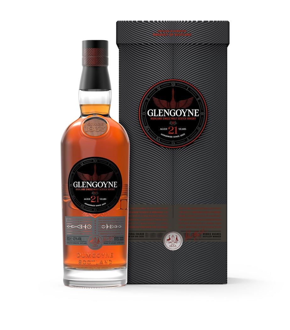Glengoyne Highland Single Malt Scotch Whisky 21-Year-Old (70cl)
