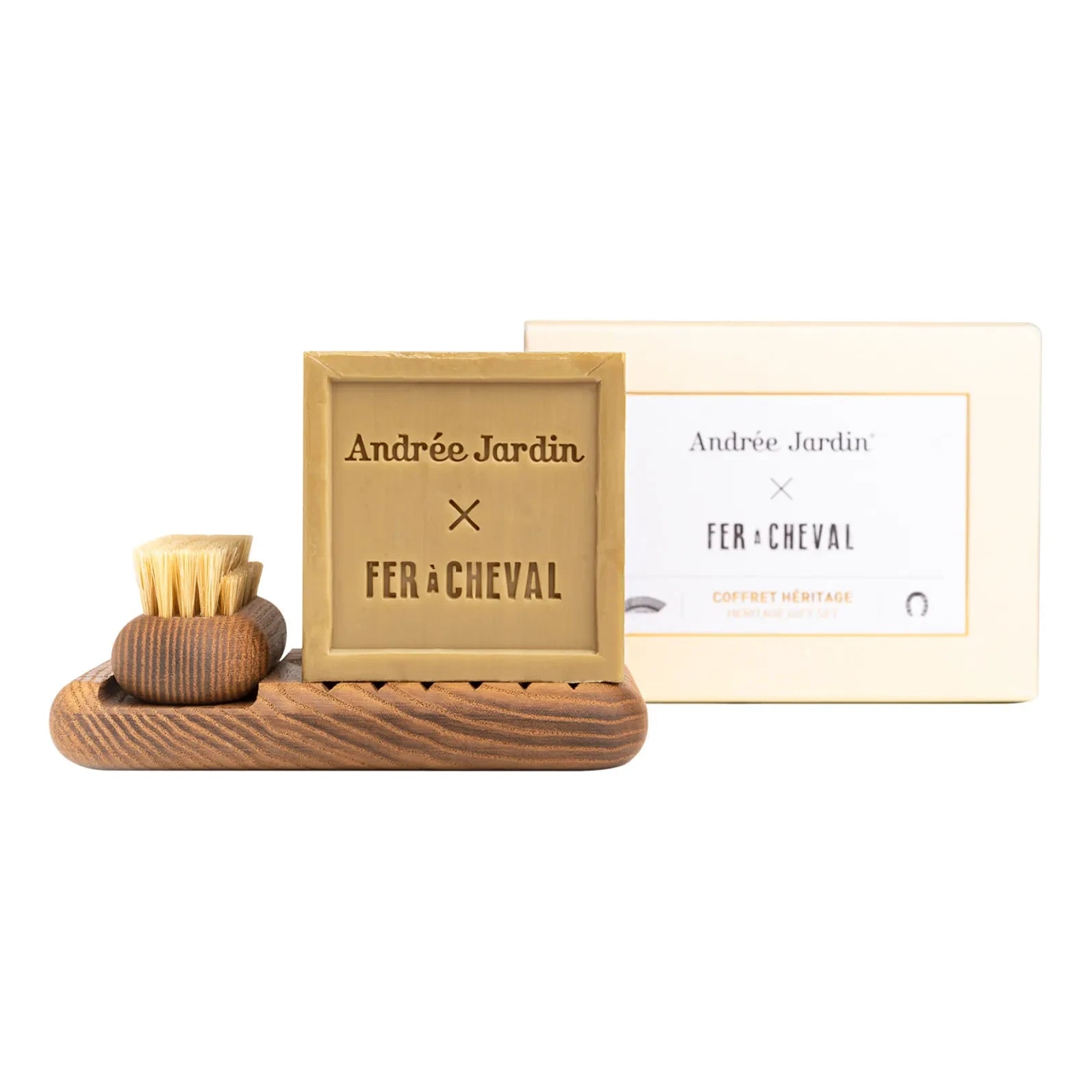 Andrée Jardin - Soap and Brush Set x Fer à Cheval