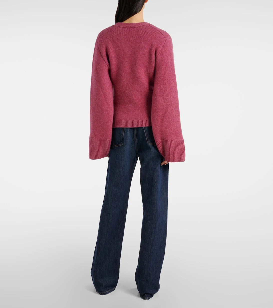 Khaite - Scarlet cashmere cardigan