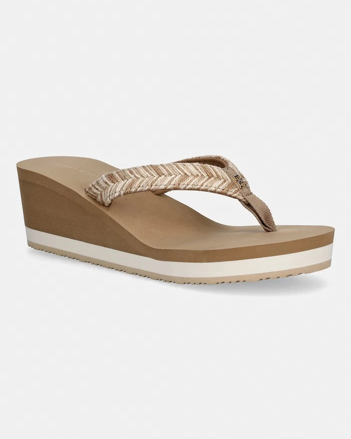 Tommy Hilfiger kadın parmak arası terlik TH ROPE SUMMER SANDAL