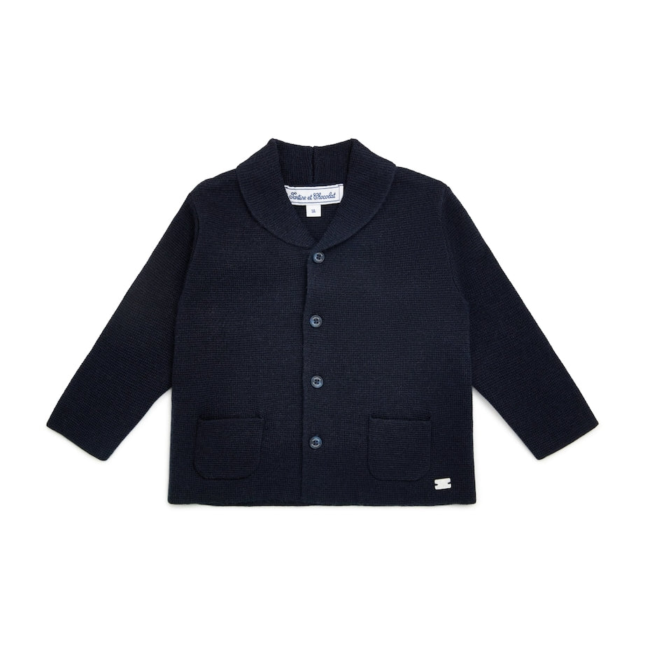 Wool-Blend Button-Up Cadigan (3 Months - 4 Years)