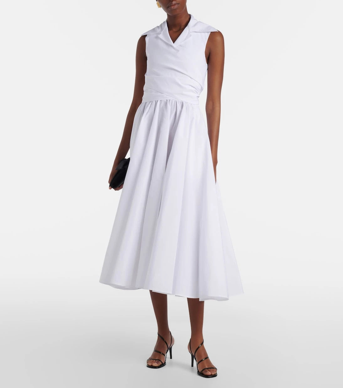 Patou - Gathered midi dress