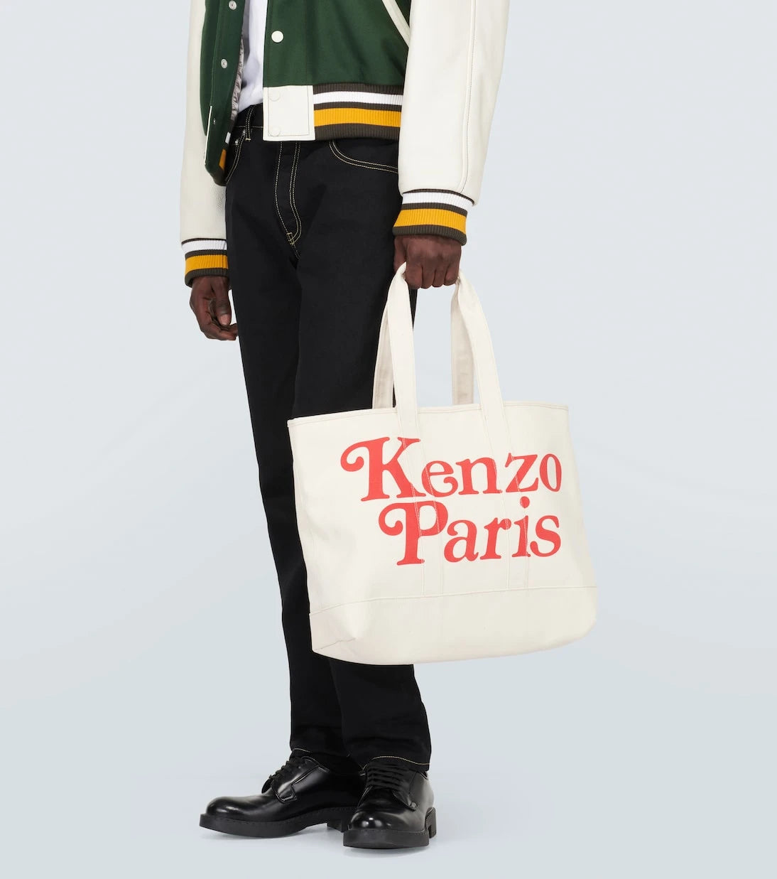 Kenzo - x Verdy Kenzo Utility Large canvas tote bag
