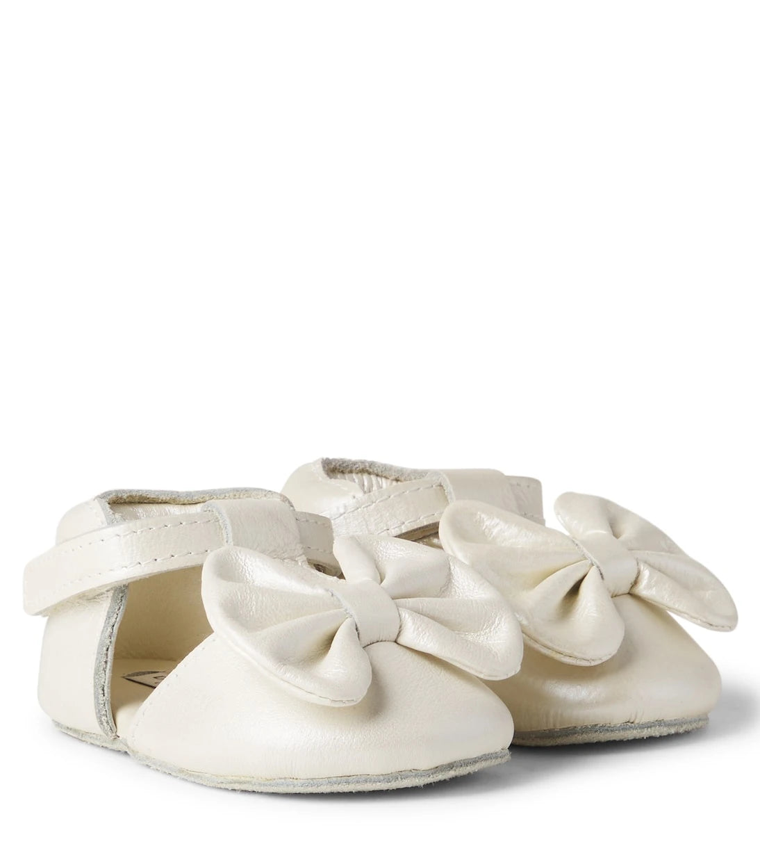 Donsje - Baby Meau bow-detail leather sandals