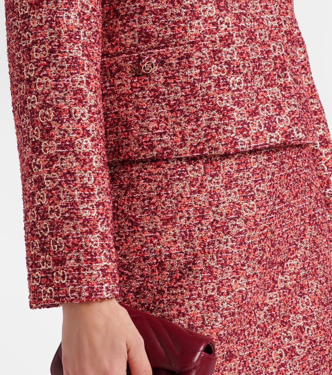 Gucci - GG lamé tweed jacket