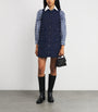 Tweed Mini Dress NAVY BLUE