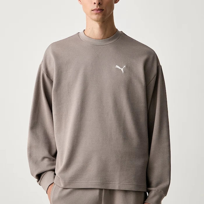 Puma erkek pamuklu Essentials Elevated sweatshirt