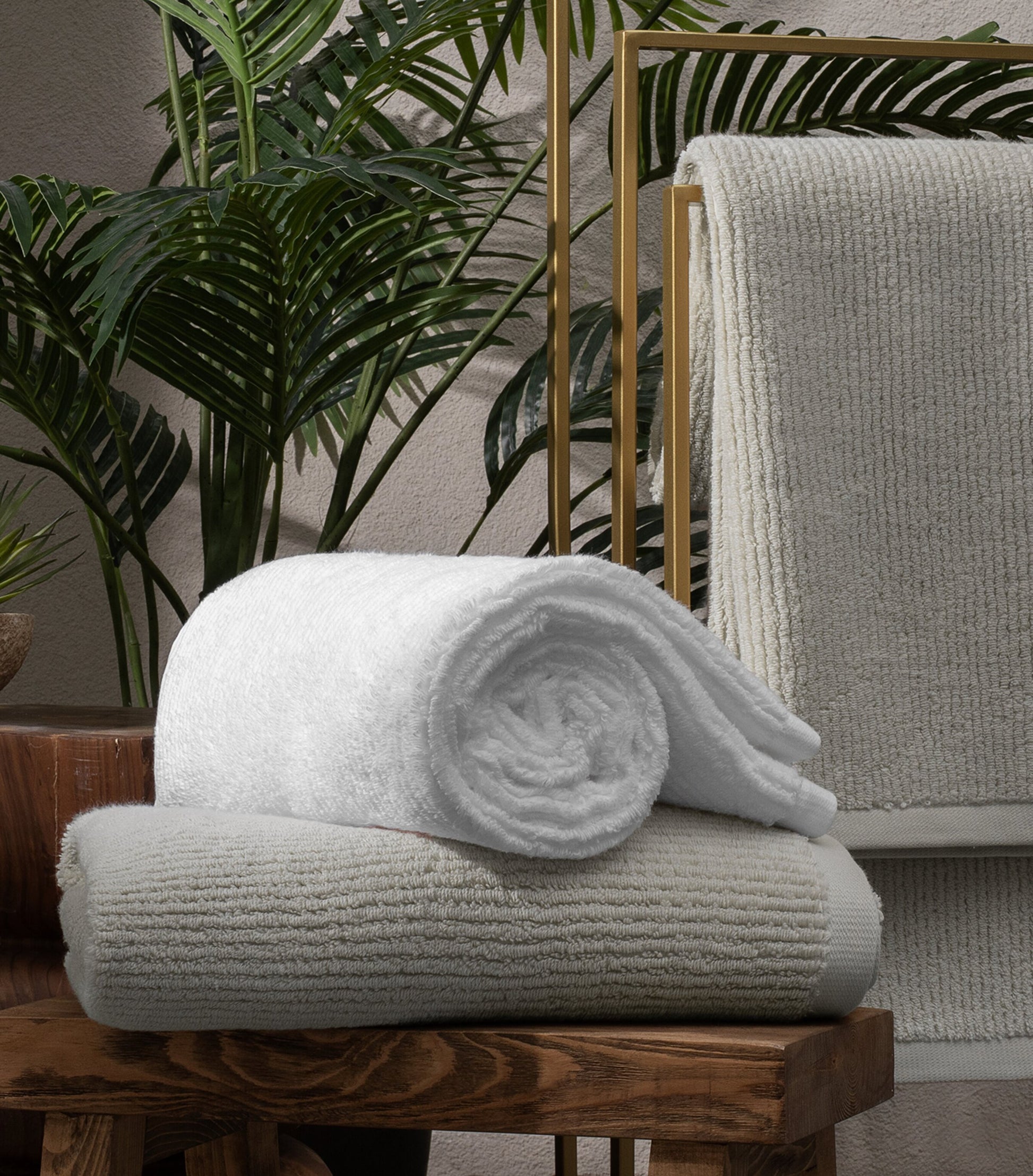 Organic Cotton Raya Hand Towel (50cm x 100cm)