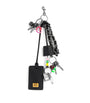 Black Rodeo Tag Bag Charm