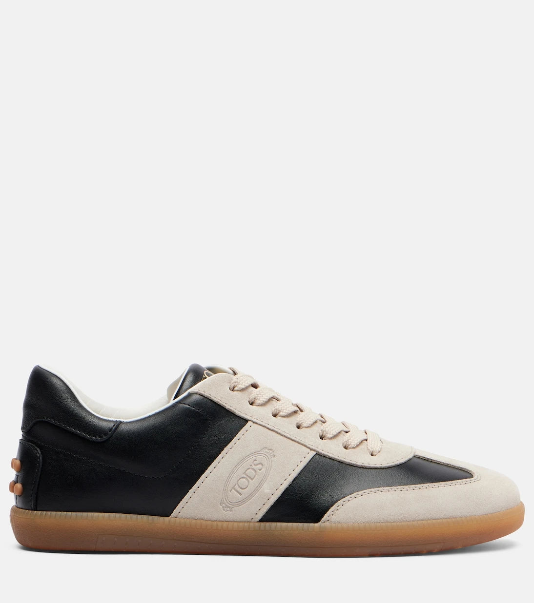 Tod's - Tabs leather and suede sneakers