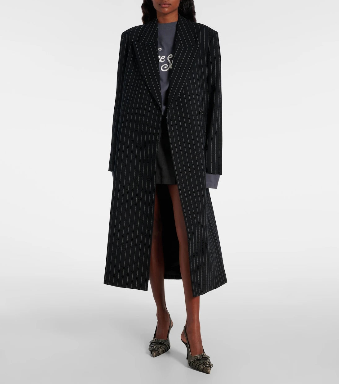 Acne Studios - Olyx pinstriped wool coat