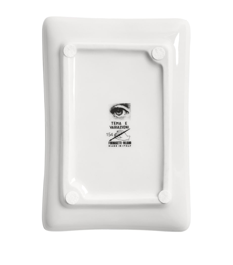 Rectangular Tema e Variazioni Ashtray (10cm x 16cm)