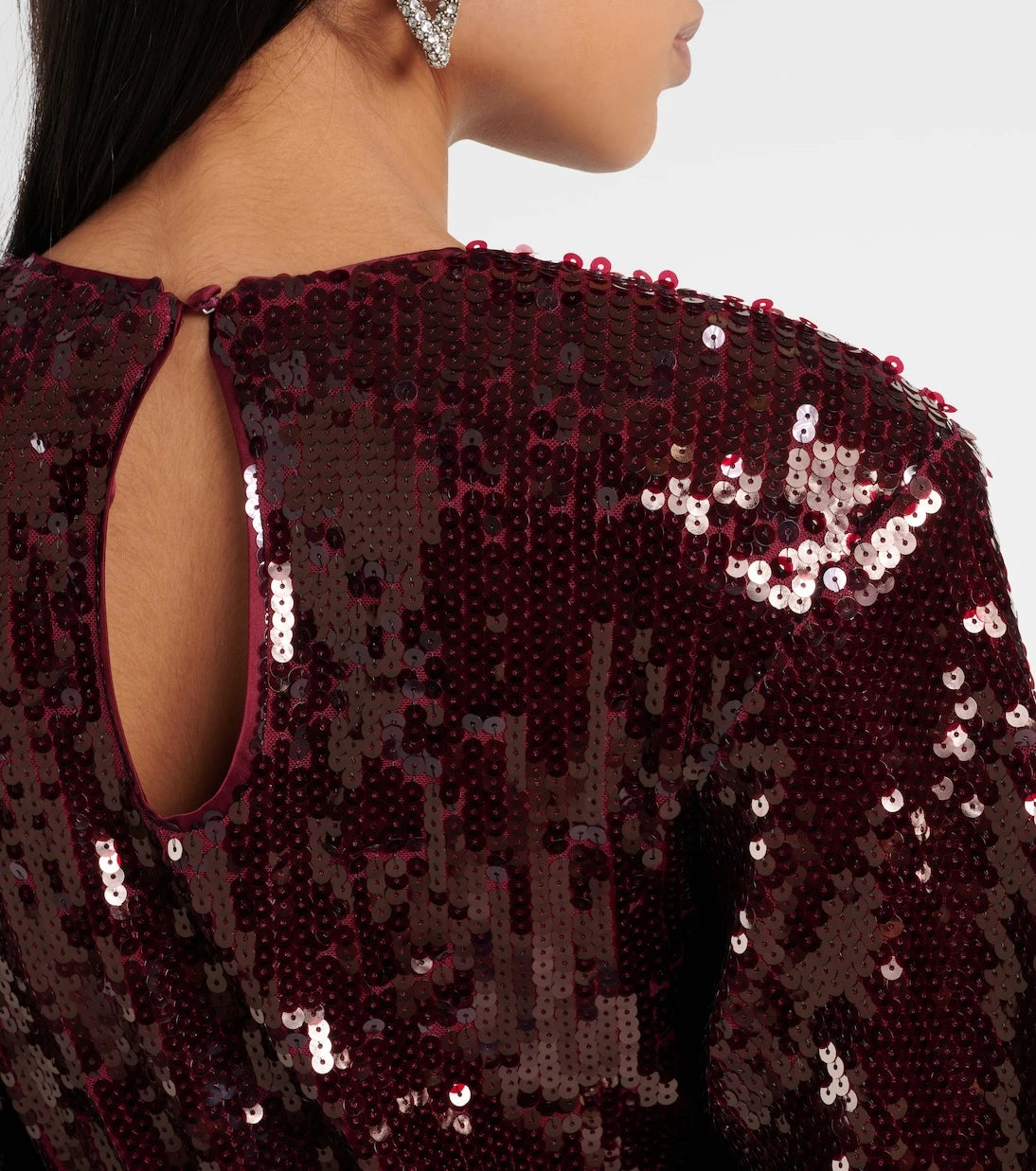 Rotate - Sequined maxi dress