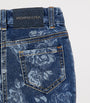 Floral Denim Skirt (2-12 Years)