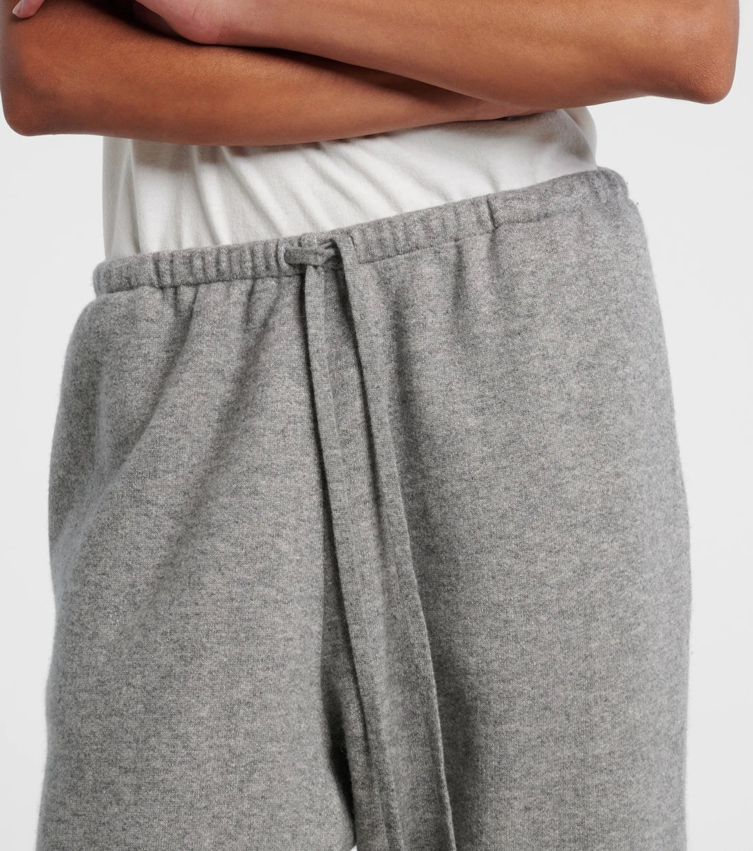 The Row - Teo cashmere and cotton sweatpants