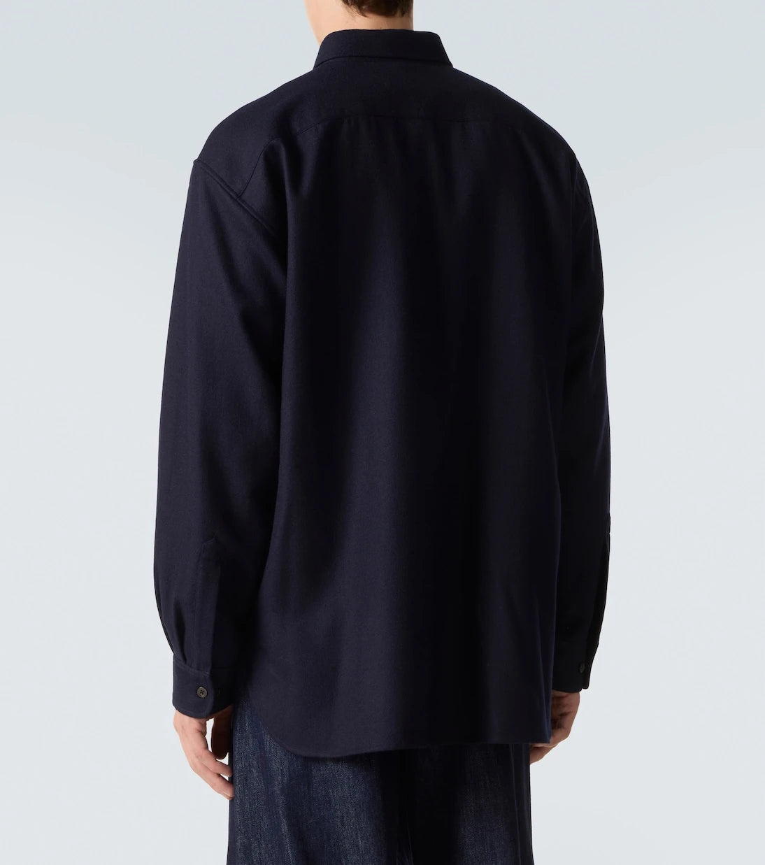 Dries Van Noten - Embroidered wool shirt