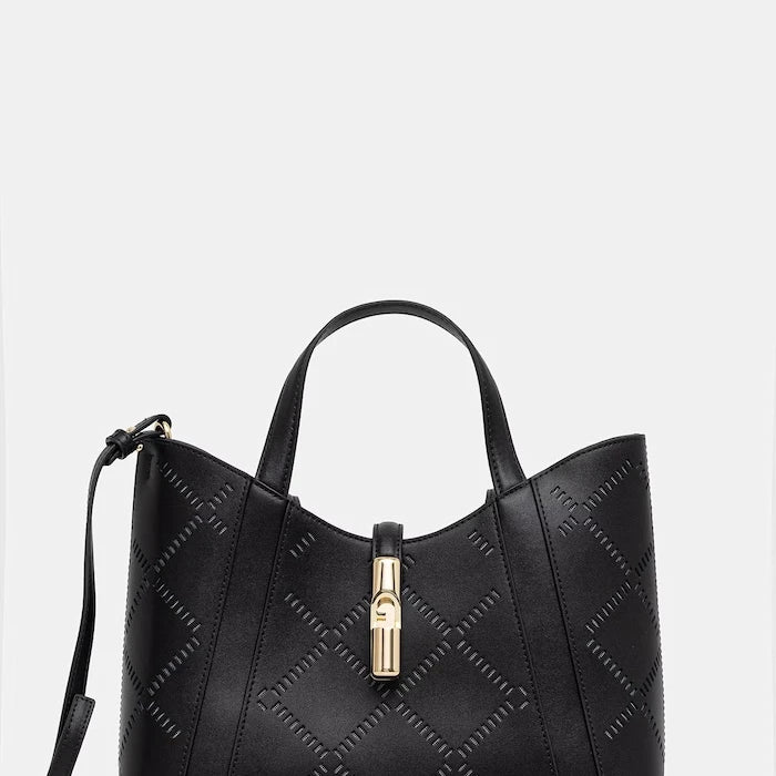 Furla чанта дамска от кожа Goccia S Tote