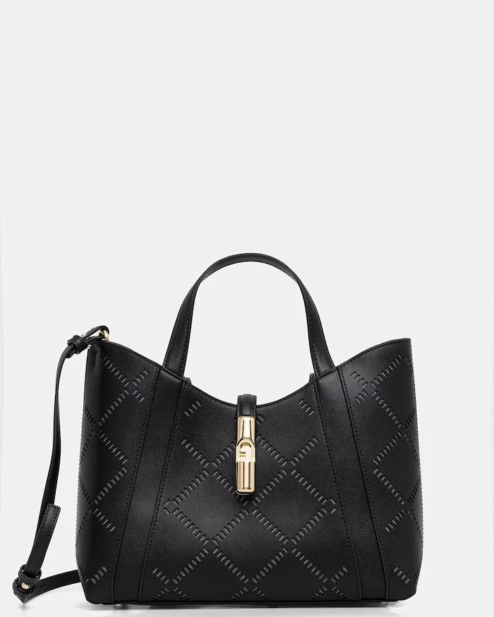 Furla чанта дамска от кожа Goccia S Tote